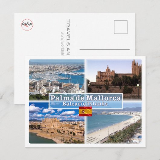 ES Balearen - Mallorca - Palma - Briefkaart (Voorkant / Achterkant)