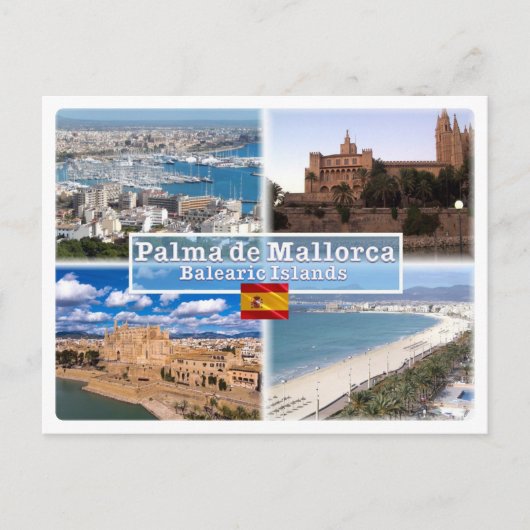 ES Balearen - Mallorca - Palma - Briefkaart (Voorkant)