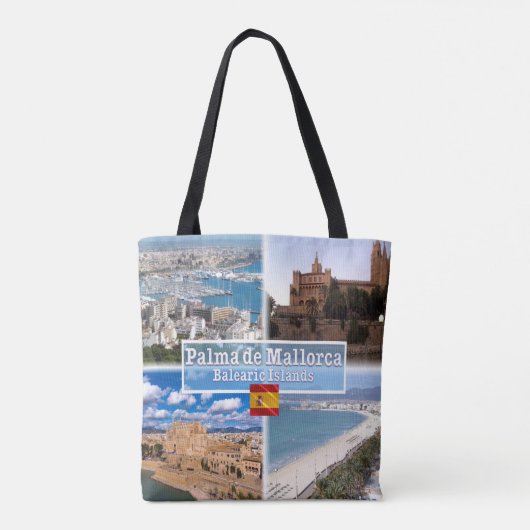 ES Balearen - Mallorca - Palma - Tote Bag (Achterkant)