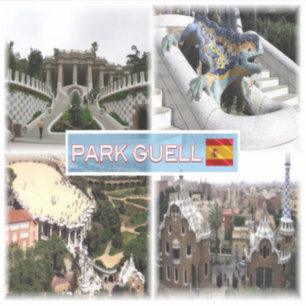 ES Barcelona - Park Guell Sticker