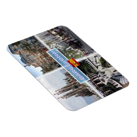 ES Barcelona - Sagrada Familia - Casa Batllo Magneet (Rechterzijde)