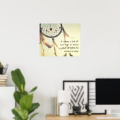 Es braucht viel Mut Poster (Thuiskantoor)