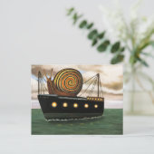 Es Cargo Briefkaart (Staand voorkant)