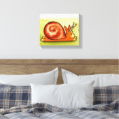 Es-corg-o Canvas Afdruk (Insitu (Slaapkamer))