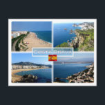 ES Costa Brava - Calella Beach - Tossa de Mar - Briefkaart<br><div class="desc">Hier vind je het souvenir van je vakantie. Deze categorie omvat souvenirs van verschillende plaatsen in Europa - Spanje - Costa Brava - Calella Beach - Tossa de Mar - Lloret de Mar - Golfo de Rosas. Verbaasd vrienden en familieleden met de unieke souvenirs van je geweldige reis! Probeer ons!...</div>