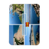 ES Costa Brava - Calella Beach - Tossa de Mar - Magneet (Verticaal)