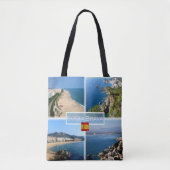 ES Costa Brava - Calella Beach - Tossa de Mar - Tote Bag (Voorkant)