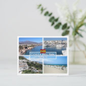 ES Costa del Sol - Nerja - Puerto Banus - Marbella Briefkaart (Staand voorkant)