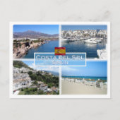 ES Costa del Sol - Nerja - Puerto Banus - Marbella Briefkaart (Voorkant)