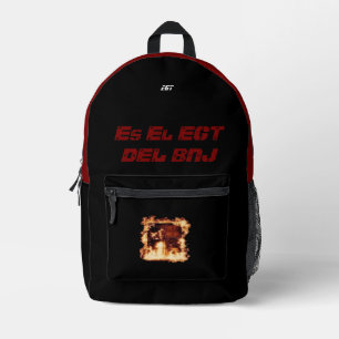 Es El EGT Del BNJ -streetwear Elgrandetoto Bedrukte Rugzak