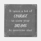 Es erfordert Mut Magneet (Voorkant)