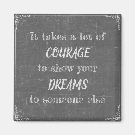 Es erfordert Mut Magneet (Voorkant)