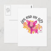 Es Eso un SI? Briefkaart (Voorkant / Achterkant)