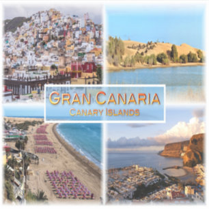 ES Gran Canaria - Las Palmas - Dunes de Maspalomas Sticker