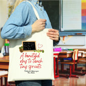 ES leraar waardering geschenken aangepaste leraren Tote Bag