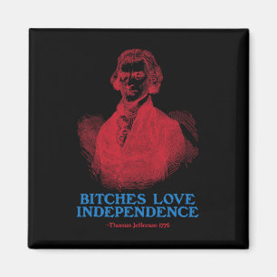 ES Love Independence Founding Fathers Funny 4th of Magneet
