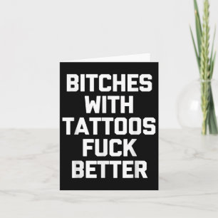 ES met Tattoos voor beter - grappig Tattoo liefheb Kaart