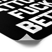 ES met Tattoos voor beter - grappig Tattoo liefheb Poster (Hoek)