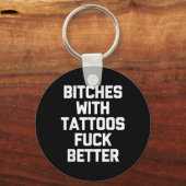 ES met Tattoos voor beter - grappig Tattoo liefheb Sleutelhanger (Voorkant)