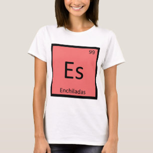Es - Periodiek Tabelsymbool voor de chemie van Enc T-shirt