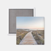 Es Pujols-strand op zonsopgang Magneet (Voorkant / Achterkant)