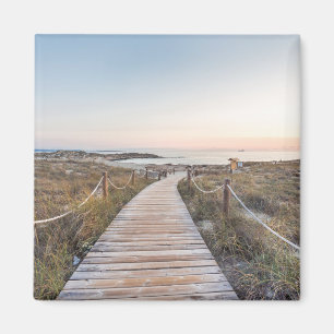 Es Pujols-strand op zonsopgang Magneet