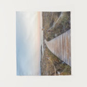 Es Pujols-strand op zonsopgang Wandkleed (Voorkant)