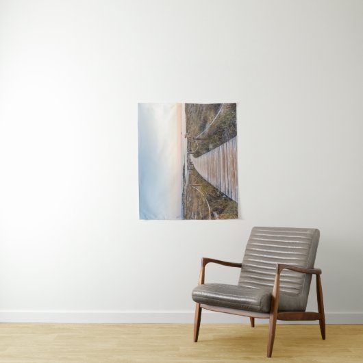 Es Pujols-strand op zonsopgang Wandkleed (In situ)