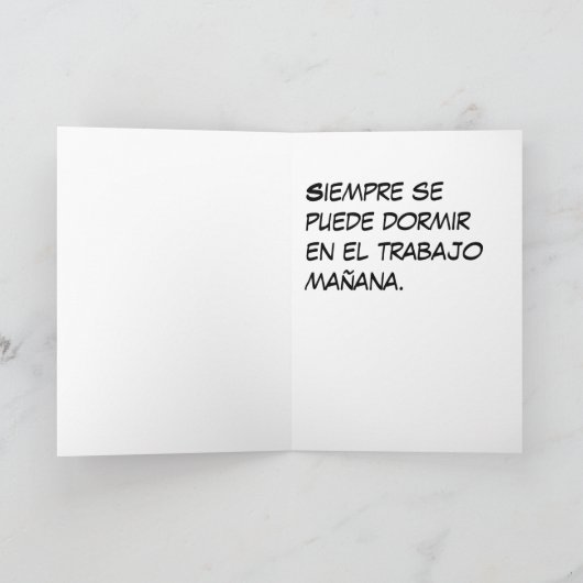 Es su cumpleaños. kaart (Binnen)