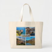 ES Tenerife - Los Gigantos - Santa Cruz - El Teide Grote Tote Bag (Voorkant)