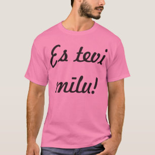 es tevi milu kreklis t-shirt