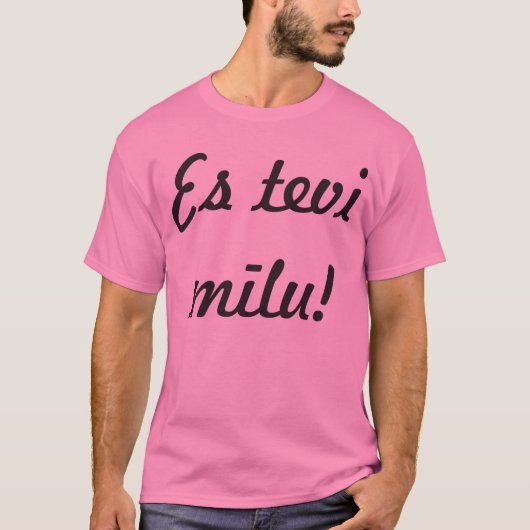es tevi milu kreklis t-shirt (Voorkant)