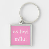 es tevi milu ! sleutelhanger (Voorkant)