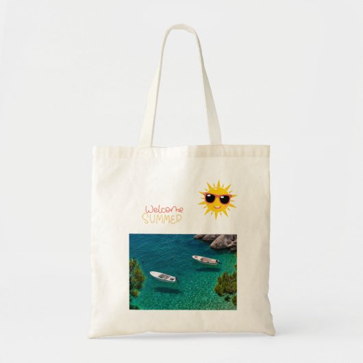 Es un bolso especial con un menaje positivo. tote bag (Voorkant)