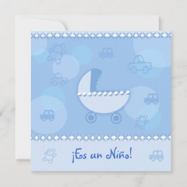 Es un Niño 01 - Invitación Kaart