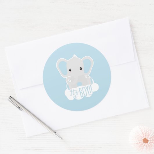 Es un niño ronde sticker (Envelop)