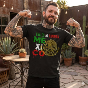 Esa es mi Bandera Mexico Vlag shirt tshirt