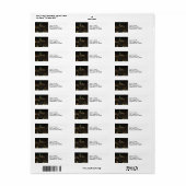 ESB Kerst Kleuren 's nachts 01 Etiket (Full Sheet)