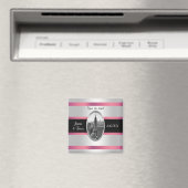 ESB Save the Date Wit Roze Magneet (Insitu (Vaatwasser))