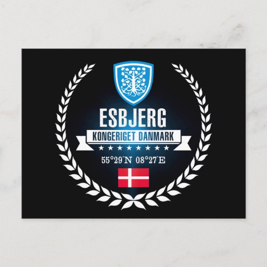 Esbjerg Briefkaart (Voorkant)