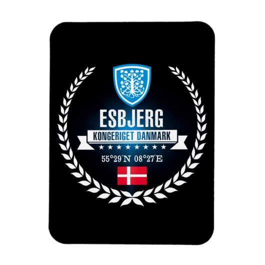 Esbjerg Magneet (Verticaal)