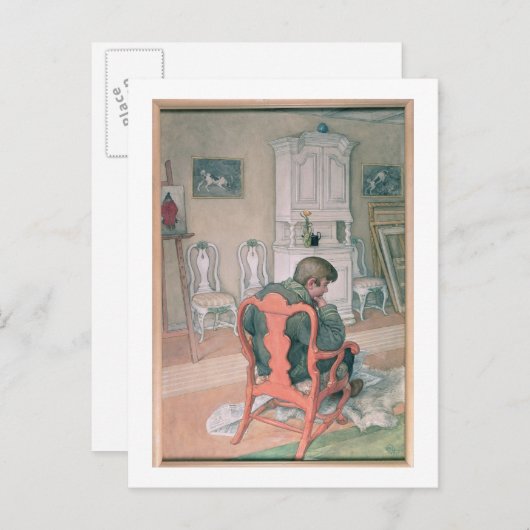 Esbjorn Convalescing Briefkaart (Voorkant / Achterkant)