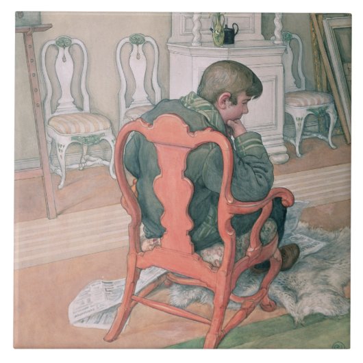 Esbjorn Convalescing Tegeltje (Voorkant)