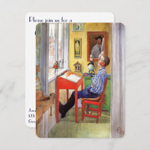 Esbjorn doet zijn homework-studiegroep kaart