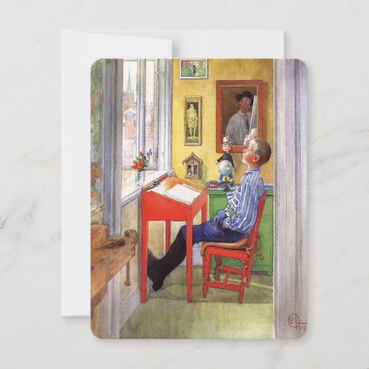 Esbjorn doet zijn homework-studiegroep kaart (Voorkant)