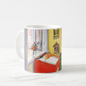 Esbjorn doet zijn thuiswerk door Carl Larsson Koffiemok (Voorkant links)