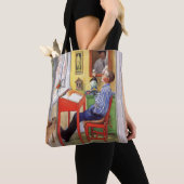 Esbjorn doet zijn thuiswerk door Carl Larsson Tote Bag (Dichtbij)
