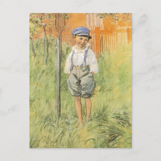Esbjorn en Apple Tree Briefkaart (Voorkant)