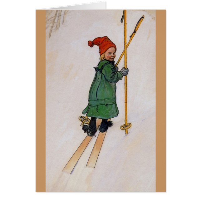 Esbjorn over Skis 1905 (Voorkant)