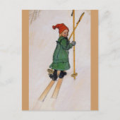 Esbjorn over Skis 1905 Briefkaart (Voorkant)